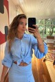 Camisa New Tero  Celeste