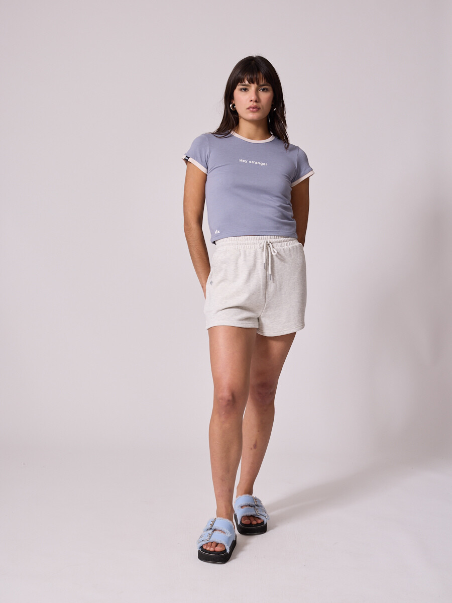 SHORT ANDRYS26 DIXIE Gris Melange
