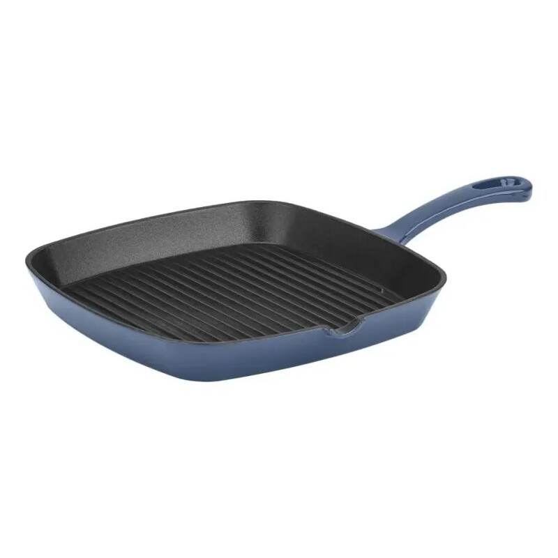 PLANCHA GRIL CUADRADA HIERRO FUNDIDO ESMALTADA AZUL CUISINART CI30-23BG PLANCHA GRIL CUADRADA HIERRO FUNDIDO ESMALTADA AZUL CUISINART CI30-23BG
