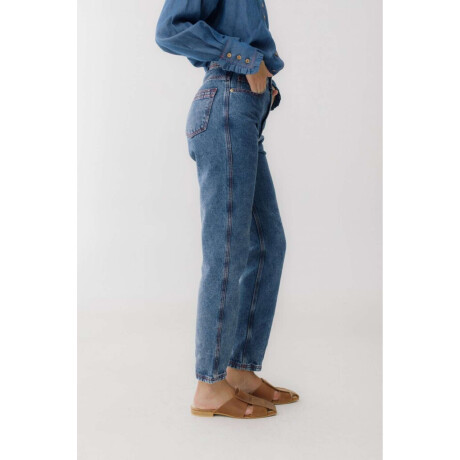 Jean Mom Fortun Azul