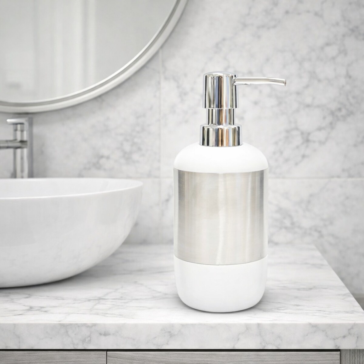 Dispensador para Jabón Liquido en Plástico 