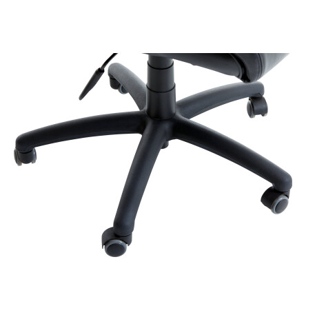 Silla de oficina TJELE polipiel negro Negro