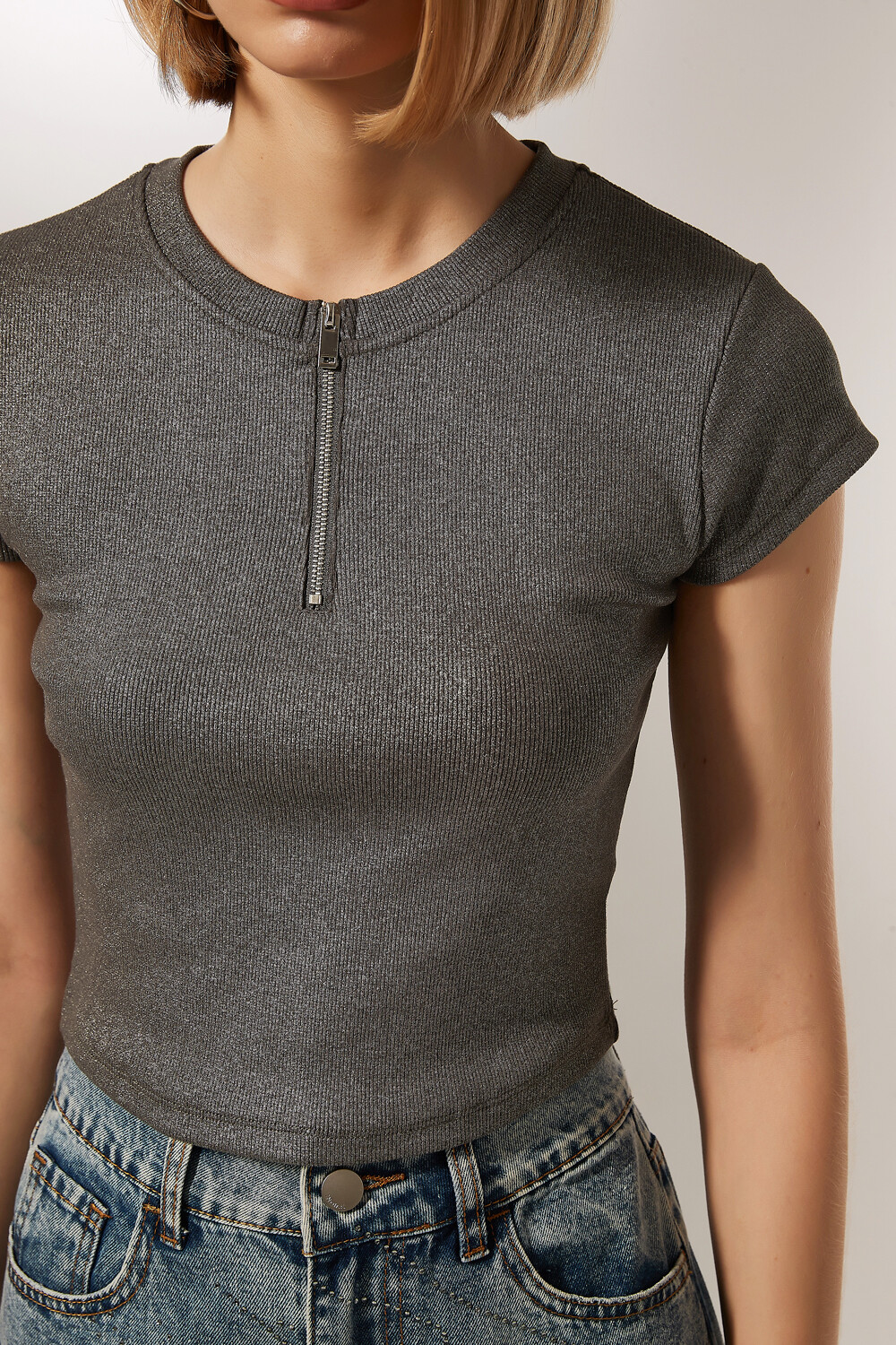 Tops Xara Gris Oscuro