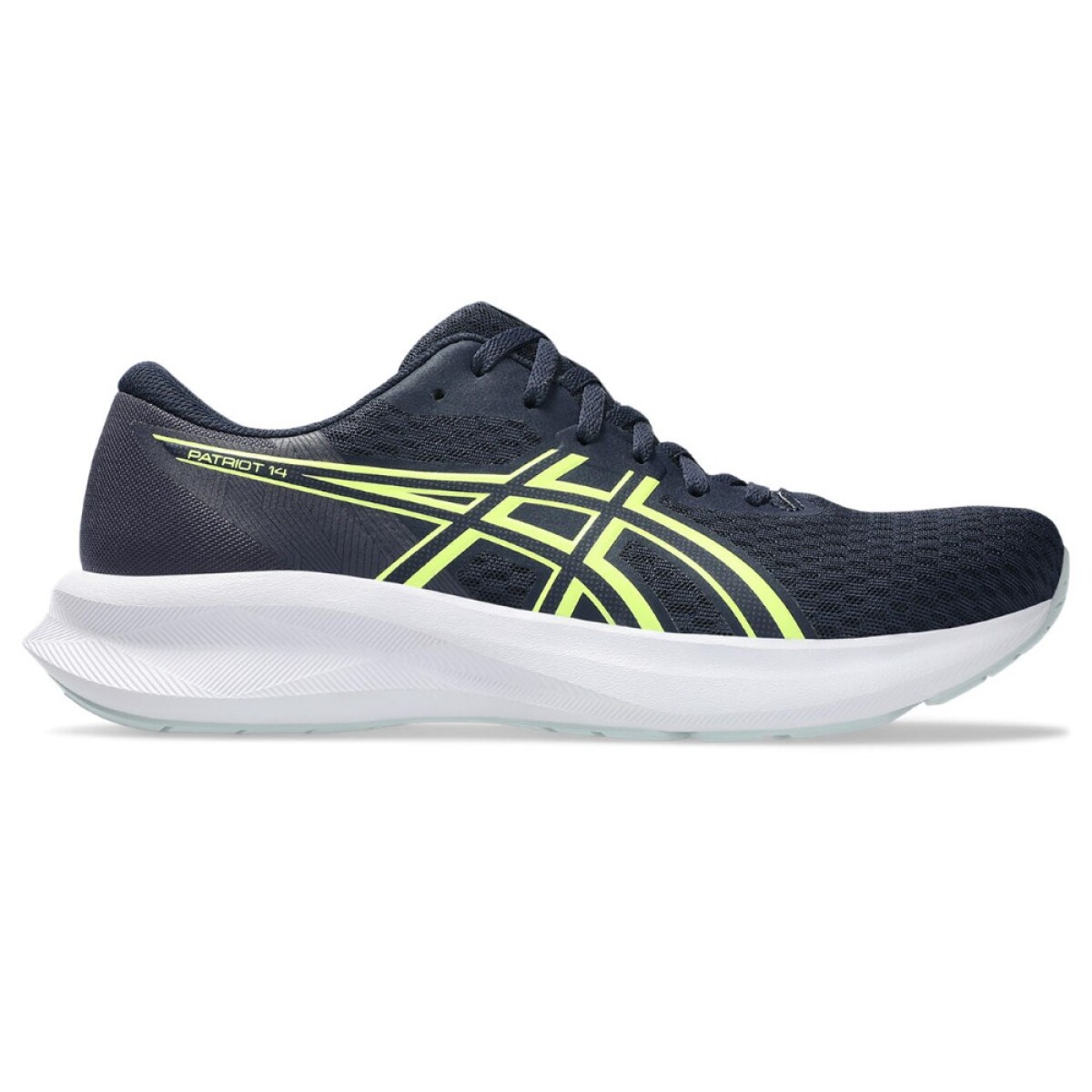 Zapatillas Running Patriot 14 Hombre - Midnight/lucid Yellow 
