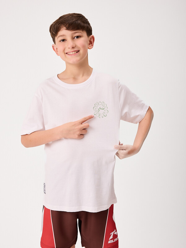 T-SHIRT RAMONA TEEN RUSTY Blanco