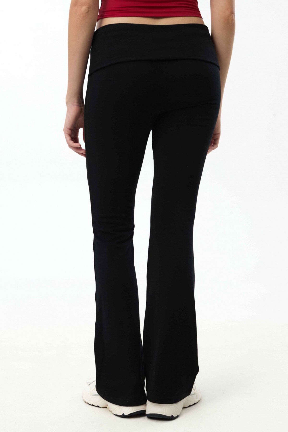 Calza Wide Leg Negro