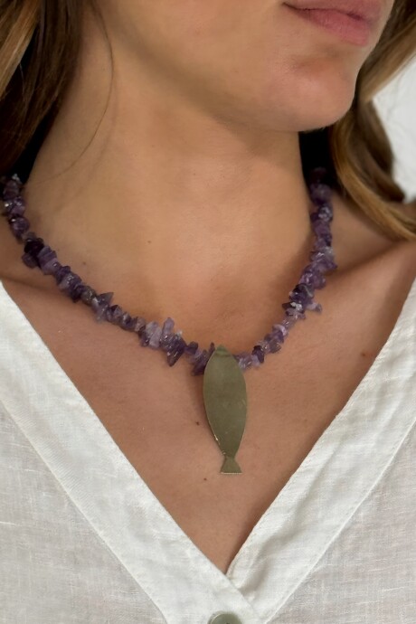 COLLAR ONDINO Violeta