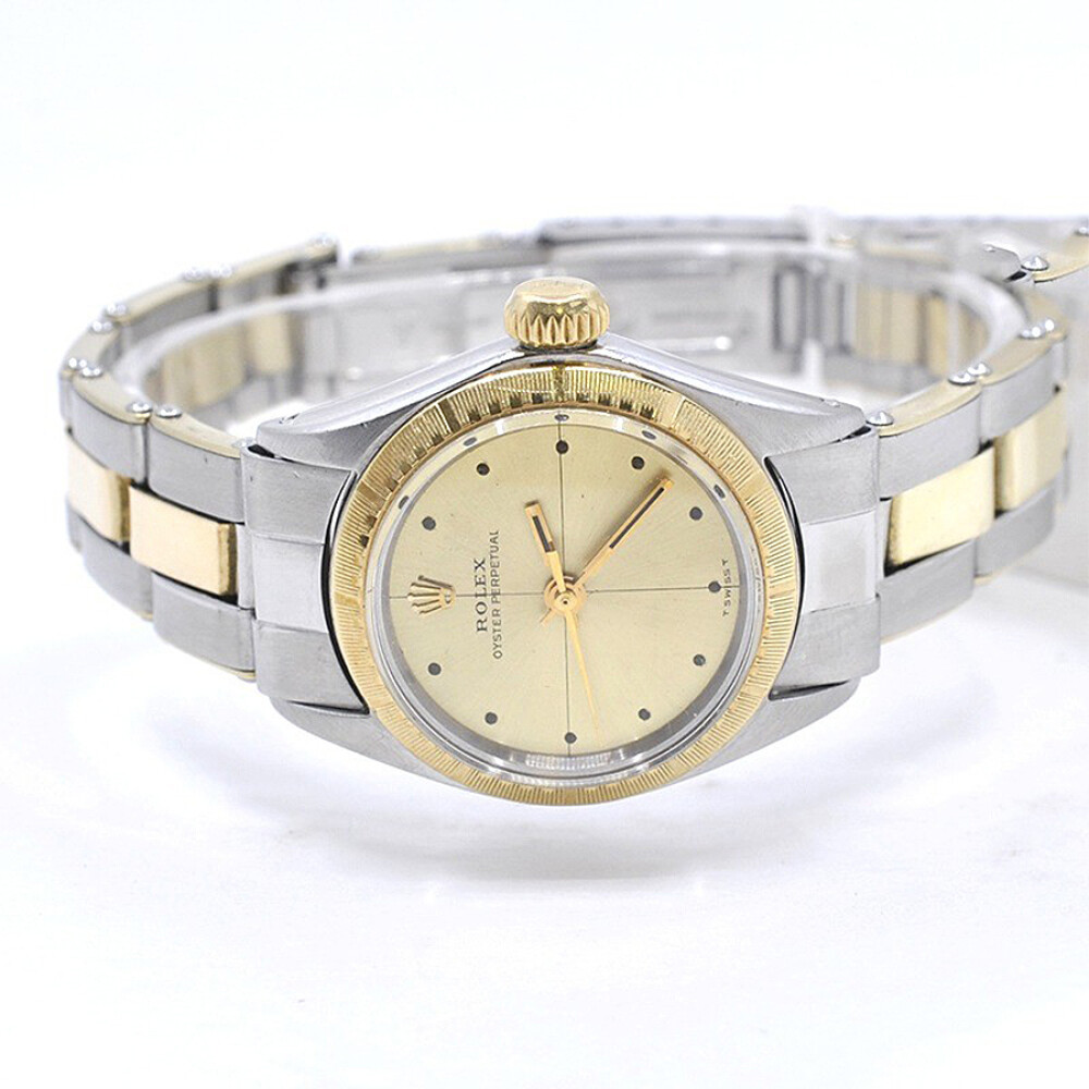 Rolex Oyster Perpetual Lady Zephyr 6804 Año 1968 Caja 5 Mm Acero Y Oro Rolex Oyster Perpetual Lady Zephyr 6804 Año 1968 Caja 5 Mm Acero Y Oro