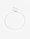 Collares Cortos Metal Collar De Cadena Acero - Plateado