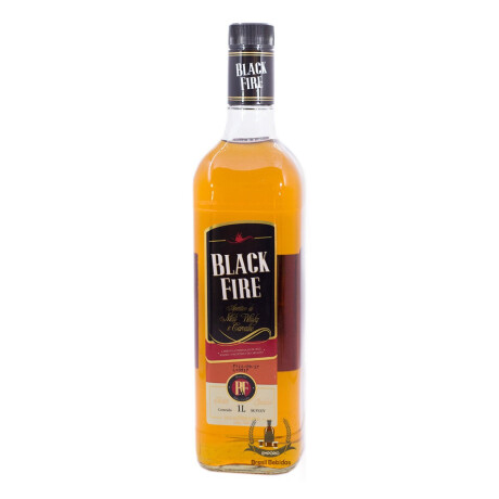 Whisky Black Fire 1L + Hielera con pinza de plastico labrado Whisky Black Fire 1L + Hielera con pinza de plastico labrado