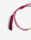 Pulseras Flexibles Metal Pulsera Flexible Cordón Corazón - Dorado