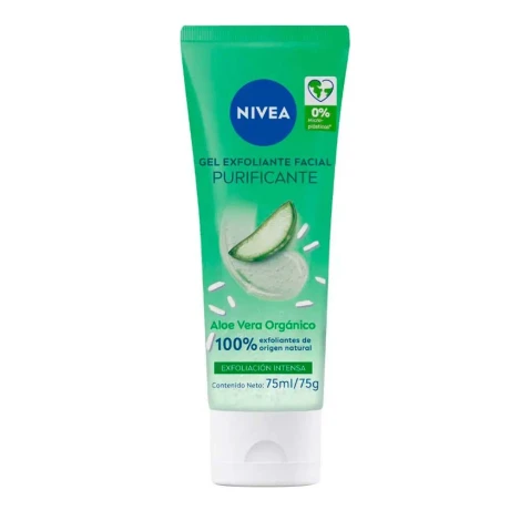 Gel Exfoliante Facial Nivea Purificador Aloe Vera 75ml Gel Exfoliante Facial Nivea Purificador Aloe Vera 75ml