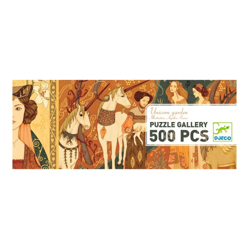 Puzzle Gallery Unicorn Garden 500 Pzs Djeco Puzzle Gallery Unicorn Garden 500 Pzs Djeco