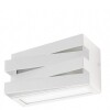 APLIQUE TRAMA RETANGULAR ALUMINIO IP54 225MM 1XE27BLANCO APLIQUE TRAMA RETANGULAR ALUMINIO IP54 225MM 1XE27BLANCO