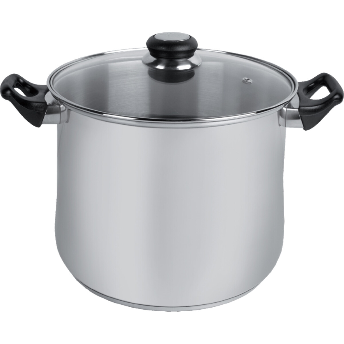 OLLA EN ACERO INOX. 10 LTS. 26×22 – LINEA GIULIA 
