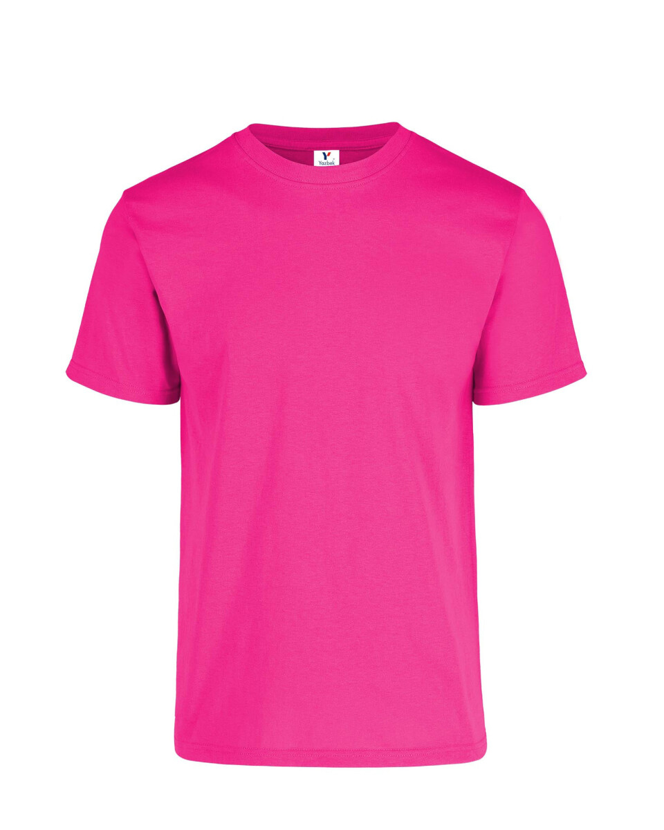 Camiseta a la base peso completo - Talle XXXL - Fucsia 