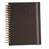 AGENDA ABEZETA 269 SETTIMANALE CON RULO TAPA GRIS OSCURO