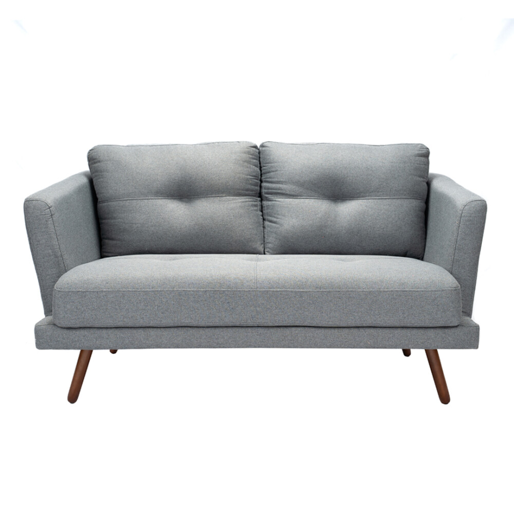 Sillón Sofá Triunfo 2 Cuerpos Gris