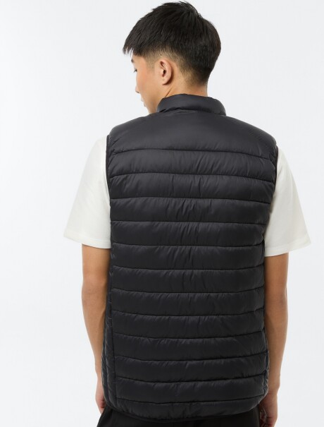 CHALECO PUFFER MODELO COMFORT GRIS