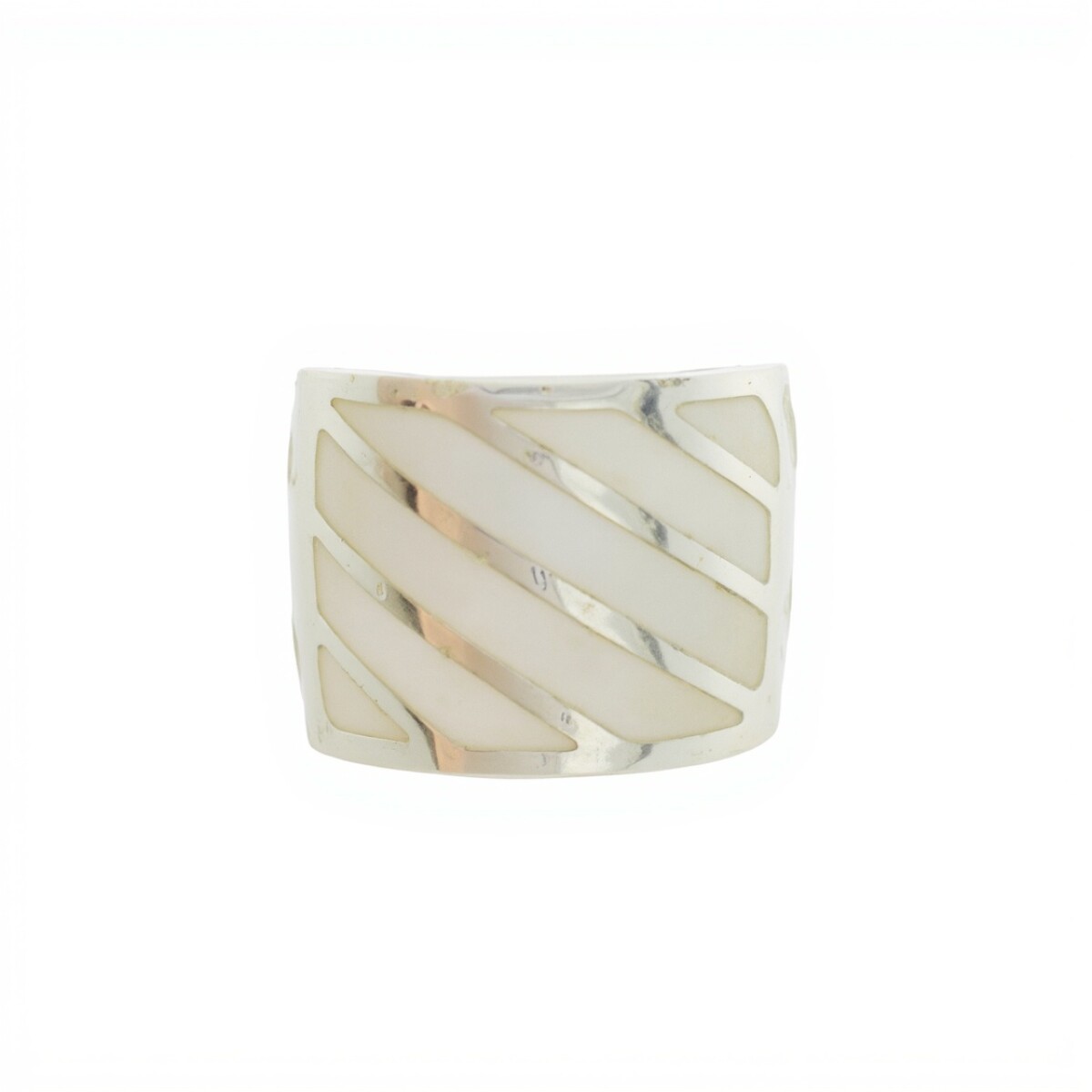 Anillo Rectangulo-Plata 925-Piedra Nacar-AN3390 - conpiedra 