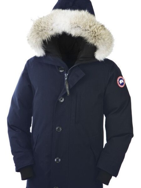 Canada Goose -Parka de poliéster con capucha, Chateau Fusion fit Azul