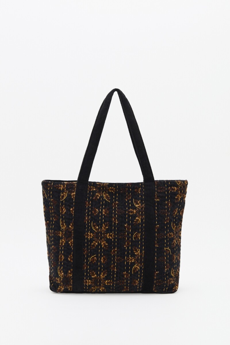 Bolso Tote Velvet Multicolor