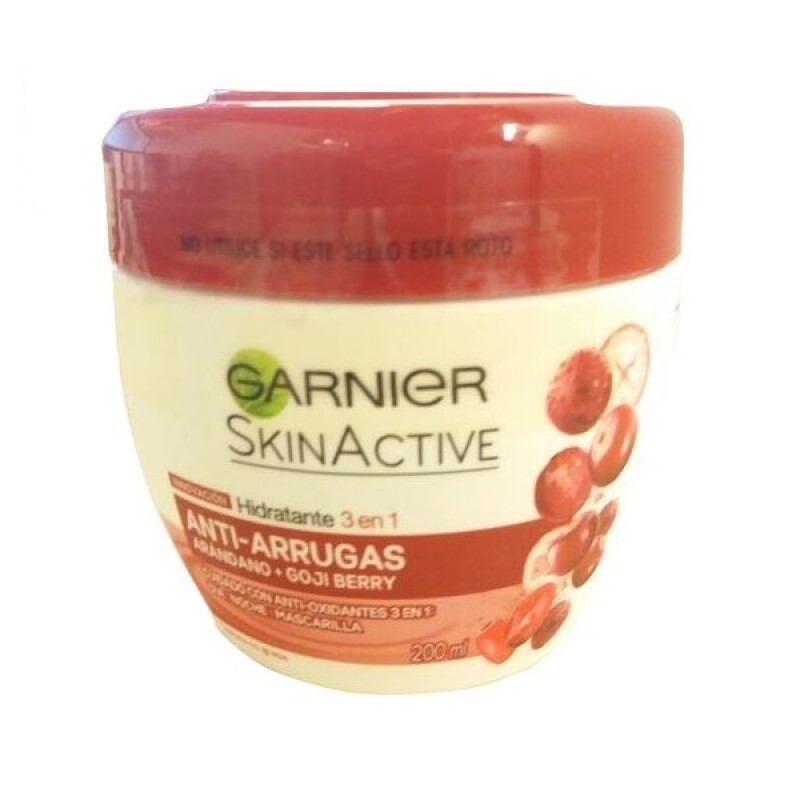 Mascarilla Garnier Skin Active Anti Arrugas 200 Ml. Mascarilla Garnier Skin Active Anti Arrugas 200 Ml.
