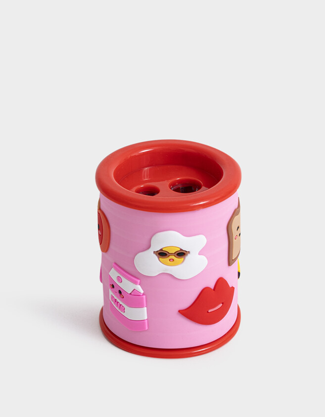 Útiles Varios Sacapuntas Cilíndrico - Combinacion Multicolor