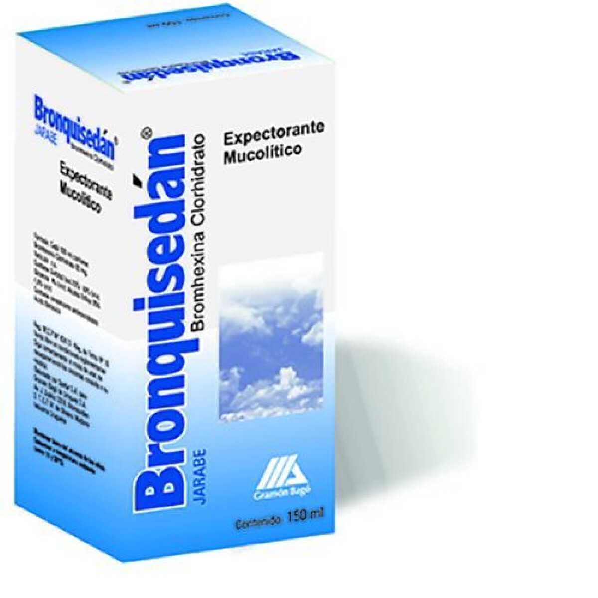 Bronquisedan Jarabe 150 ml – Alivio de Tos y Congestión Bronquial