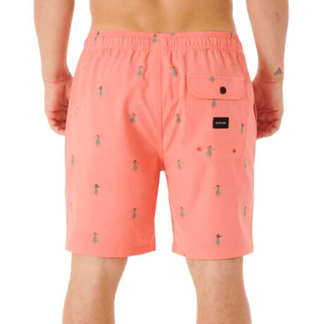 Voley Rip Curl Hula Breach Volley Salmón