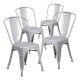 Pack 4 Sillas Tolix Lumax Varios Colores Gris