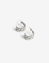 Aros Argollas Metal Argollas De Acero - Plateado