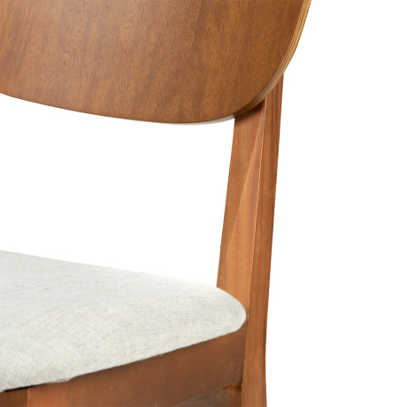 Silla Tray - Tela Rústica 3066 (Tostado)
