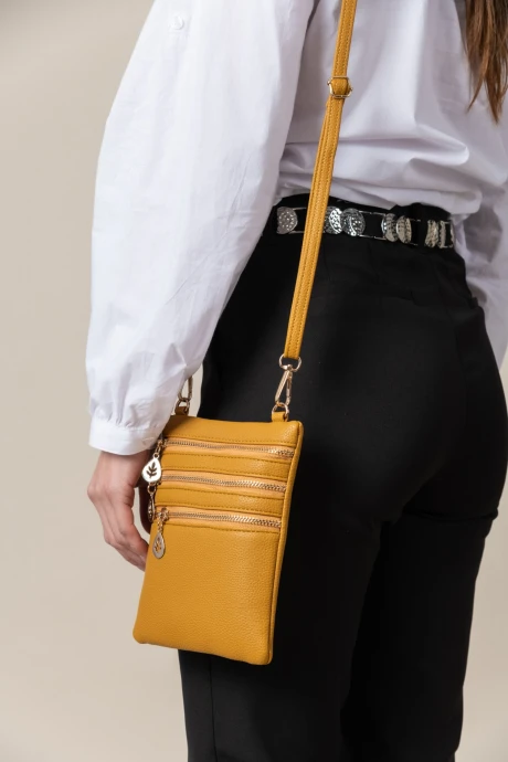 CARTERA/BANDOLERA NAIDA Mostaza