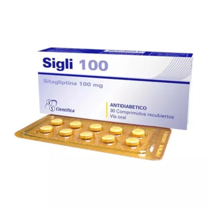 SIGLI 100 MG. CJ X 30 COMP. REC. única