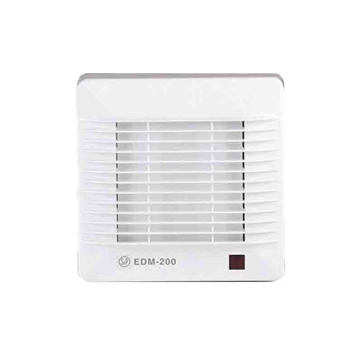 Extractor de aire p/baño serie EDM modelo 200S - ELE03352 