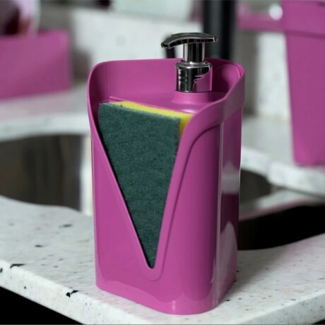 Dispensador de jabón click MAGENTA