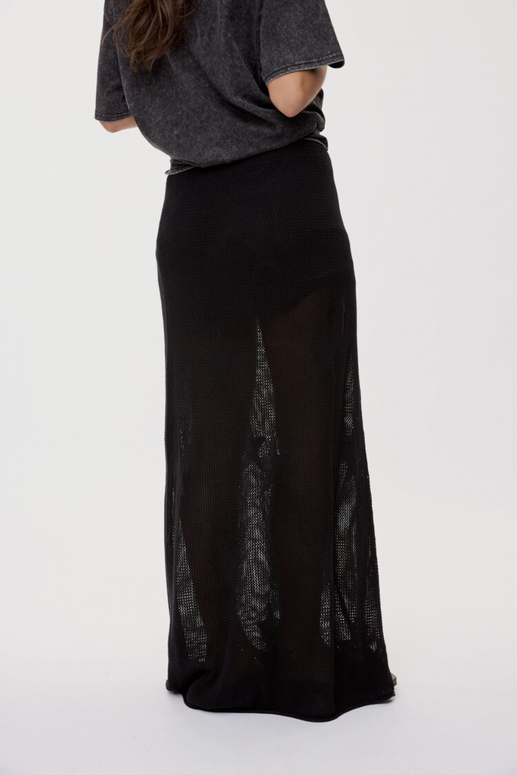 FALDA STELLA Negro