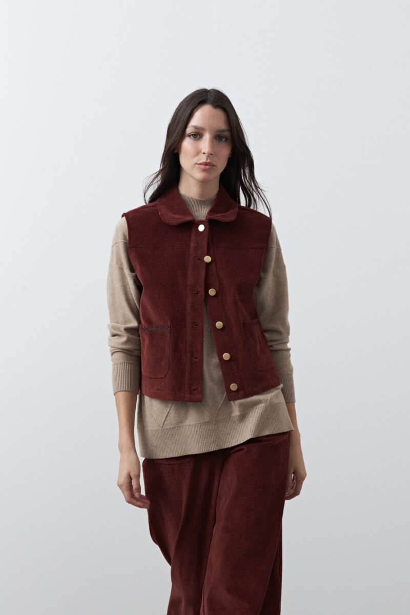 CHALECO BANNACK Ladrillo