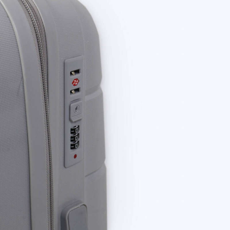 MALETA PLAST GRIS CL GDE Unica