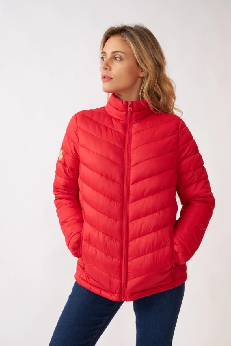 Campera de Mujer N+ COLES - Rojo 