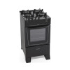 Cocina Gas Mesa Vidrio Templado James C 690 V Negra Color Negro Cocina Gas Mesa Vidrio Templado James C 690 V Negra Color Negro
