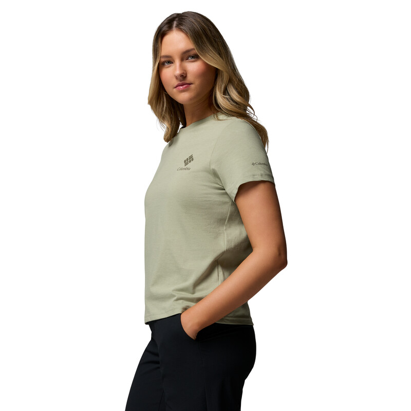 Remera Rolling Bend Mujer Safari, Stacked Gem Mini