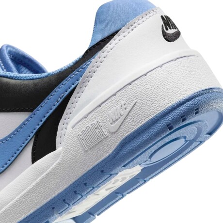 Championes Nike Full Force Low Blue/White