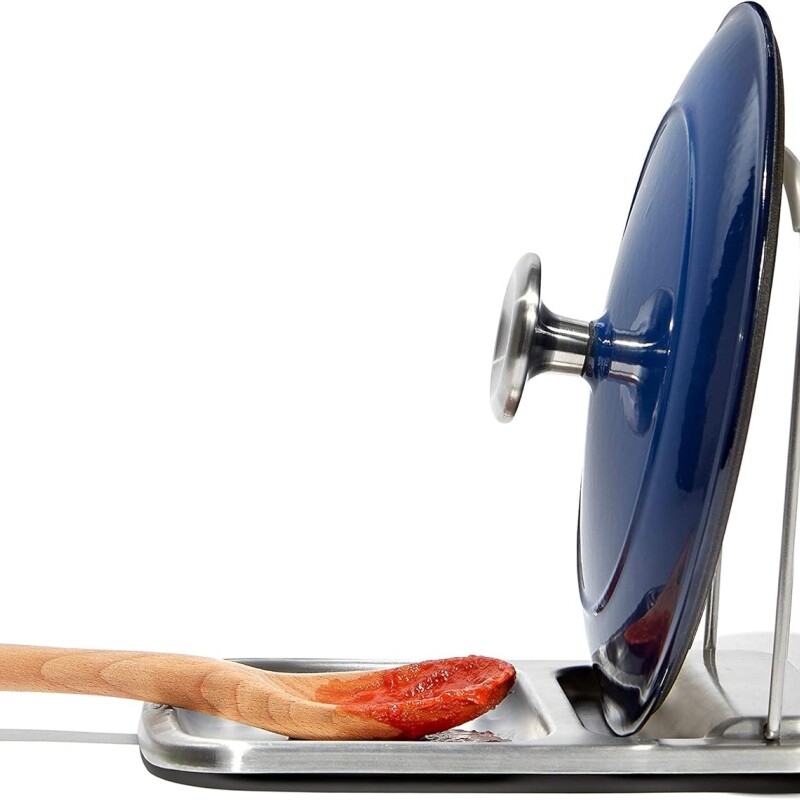 Reposa Cuchara Y Tapa en acero iinoxidable OXO Reposa Cuchara Y Tapa en acero iinoxidable OXO