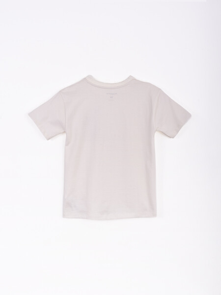 REMERA NIÑO CALMARA OFF WHITE