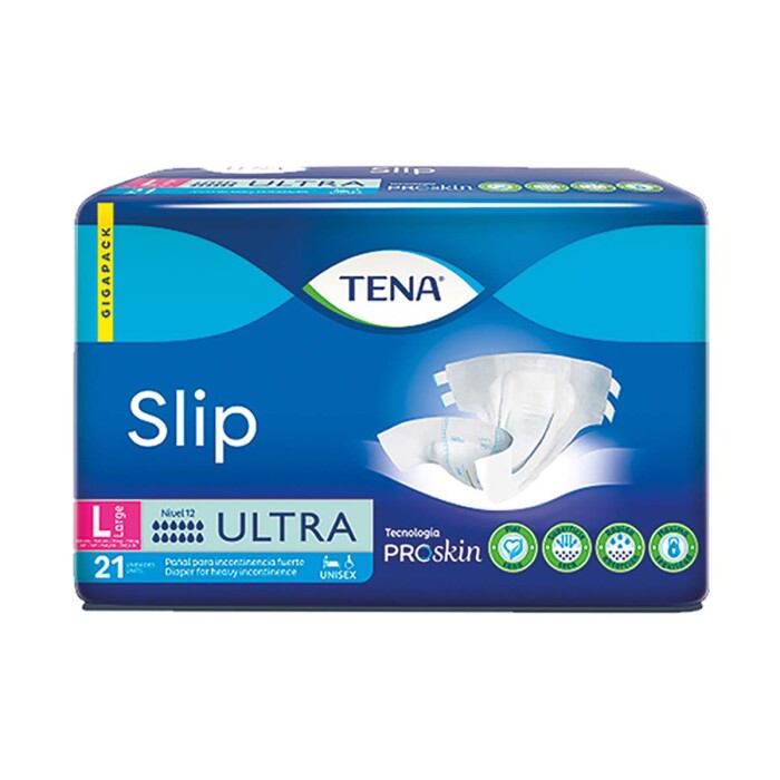 TENA PAÑAL ADULTO SLIP L PAQ. X 21 UNID. única