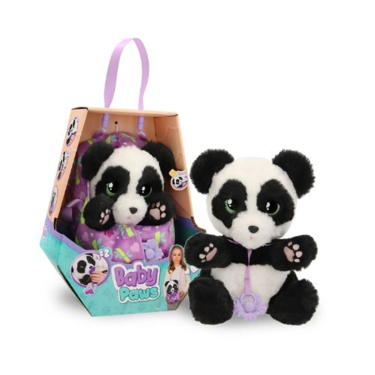 Cachorro Interactivo Panda Baby Paws 