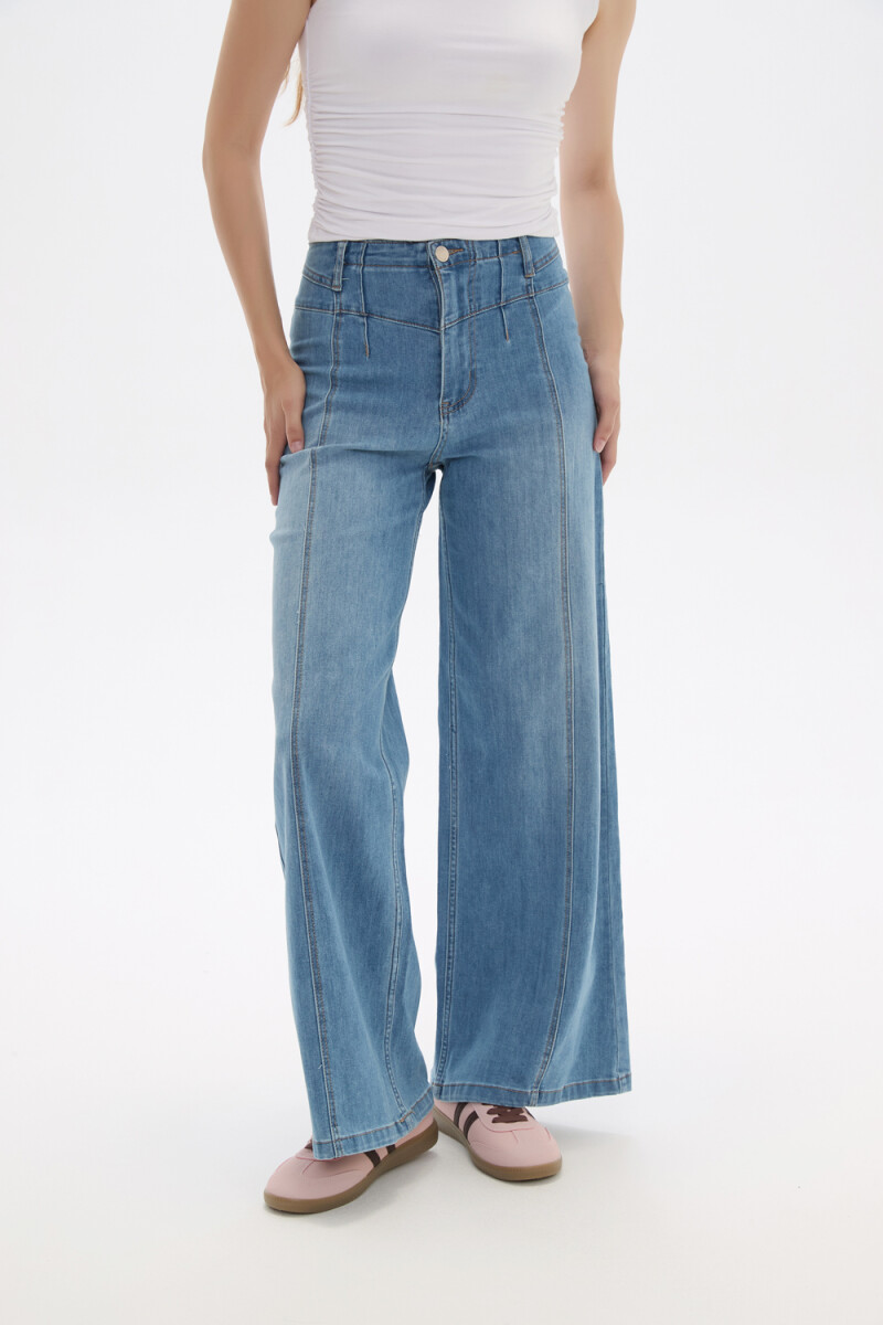 Pantalon Pulan - Azul Grisaceo 