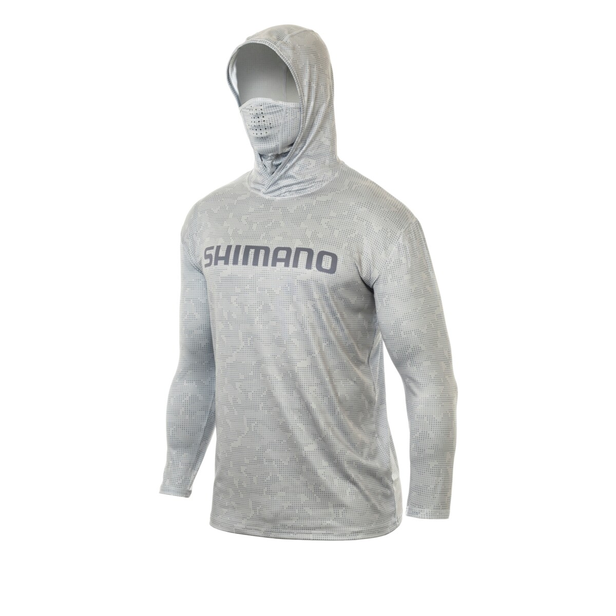 REMERA SHIMANO GRIS M/LARGA Y CAPUCHA SHMHOODGGREY 